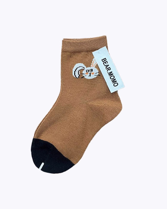 جوراب فانتزی دخترانه طرح خرگوش BEAR MOMO